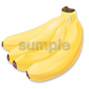 食べ物シリーズ・バナナ