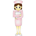 0024「看護婦さん」カットイラスト